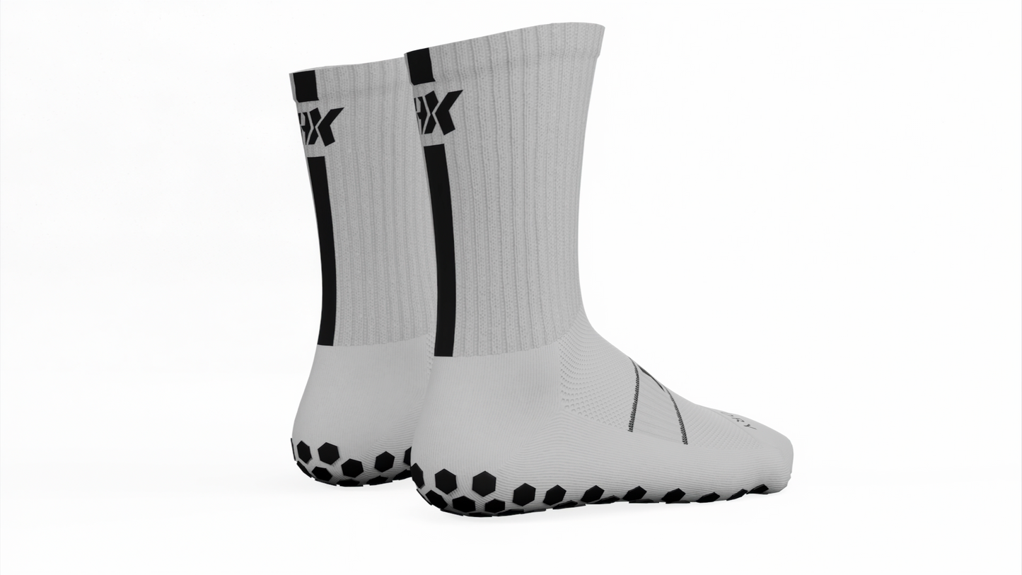 HexGrip Pro White Socks