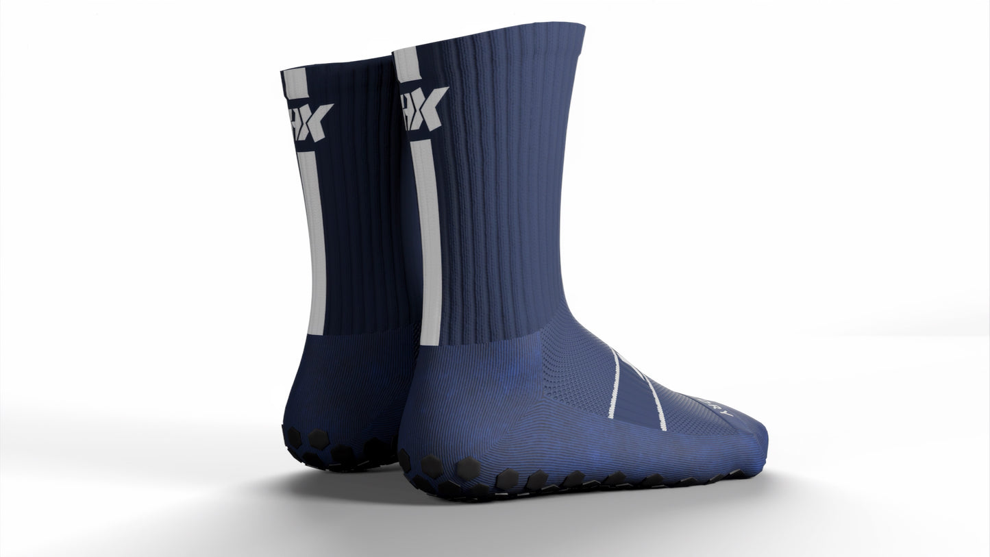 HexGrip Pro Navy Socks