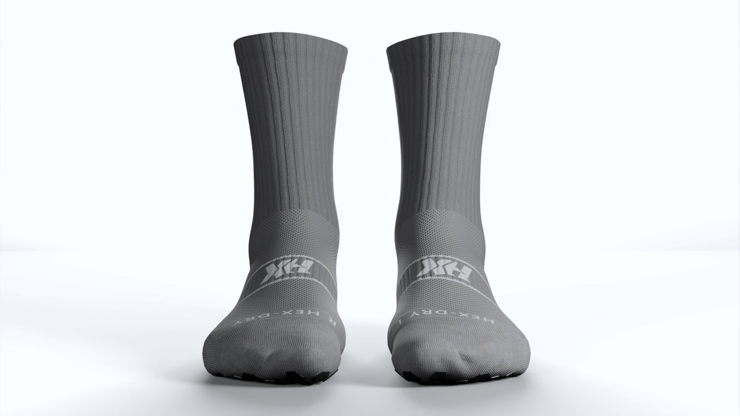HexGrip Pro Grey Socks