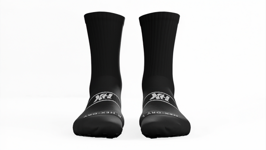 HexGrip Pro Black Socks
