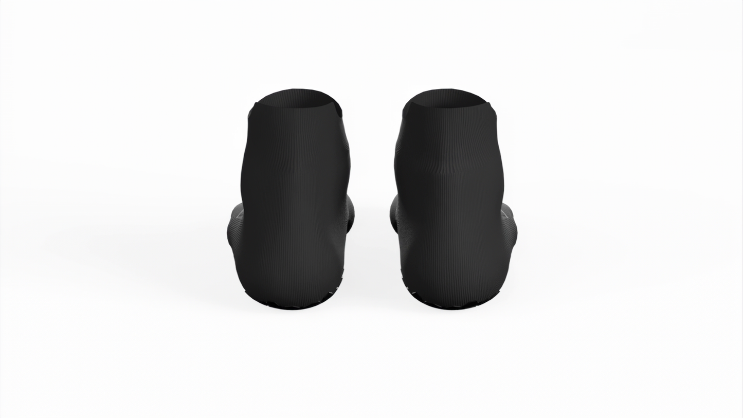 HexGrip Pro Black Ankle Socks