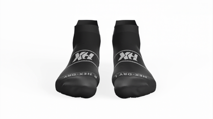 HexGrip Pro Black Ankle Socks